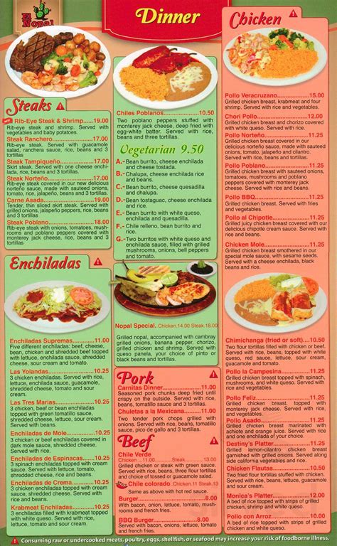 Tips for El Nopal Mexican Restaurant in Corydon, Indiana: 1. Fas