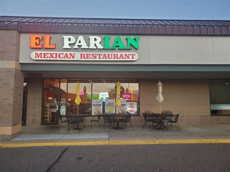 El Parian Mexican Restaurant: We always come here and love it! - See 72 traveler reviews, 18 candid photos, and great deals for Eagan, MN, at Tripadvisor. Eagan. Eagan Tourism Eagan Hotels Eagan Vacation Rentals Flights to Eagan El Parian Mexican Restaurant; Things to Do in Eagan. 