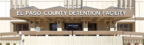 El Paso County Criminal Justice Center County Jail has visiting hours on Mondays, Tuesdays, Wednesdays, Thursdays, Fridays. For more information on when you can visit an inmate and get directions contact the County Jail directly. Visiting a El Paso County Criminal Justice Center inmate on holidays: