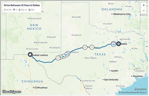 Train Dallas to El Paso: Trip Overview. Average ticket price $101. Average train trip duration 1d 2h. Number of daily trains 1. Earliest train departure 11:50 AM. Distance 570 miles (918 km) Latest train departure 12:00 PM. Please note, this information is …. 