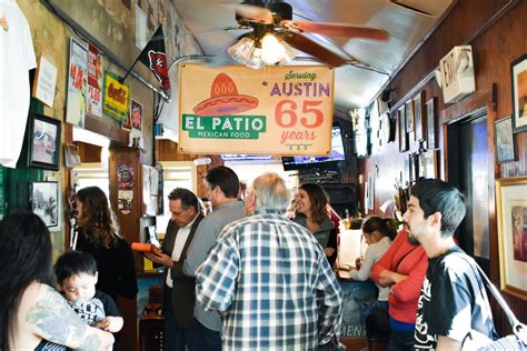 El patio austin. Austin's El Patio restaurant to reopen with new owners. Growth in numbers: A look at Austin's population since 1850. Downtown Austin restaurant Hut's Hamburgers set to close. 