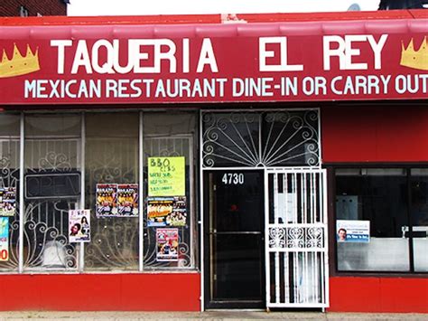 El rey taqueria. So I just came here 20 minutes before closing just for a soda because I was extremely thirsty. Went up to the counter and asked for just a cup for soda and the woman said that she 