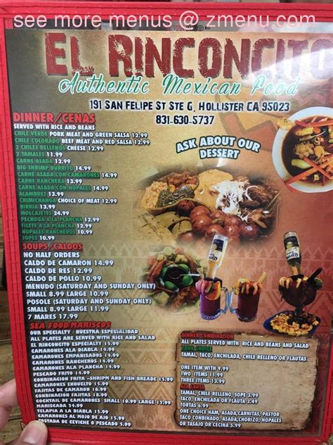 El rinconcito restaurant. El Rinconcito, Cuauhtémoc Municipality, Chihuahua. 1,600 likes · 1 talking about this · 59 were here. Mexican Restaurant 