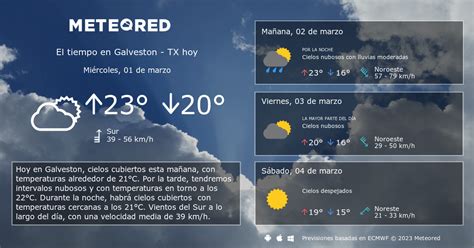 El tiempo en galveston texas. Be prepared with the most accurate 10-day forecast for Galveston, TX with highs, lows, chance of precipitation from The Weather Channel and Weather.com 