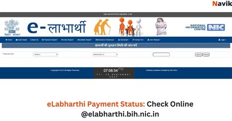 Elabharthi Bihar: elabharthi.bih.nic.in Payment Status, Beneficiary …