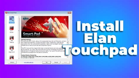 Elan touchpad driver.  - Elan Precision Touchpad Filter Drivers supported for laptops w...
