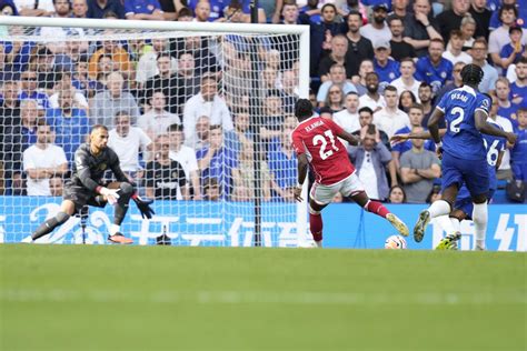 Elanga goal gives Nottingham Forest away win at big-spending Chelsea in EPL