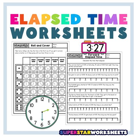 Elapsed Time Activities and a Free Download Math time, Time