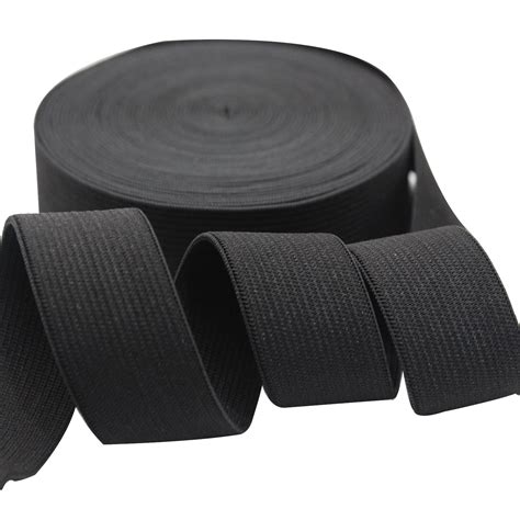 Elastic strap material.  These materials are made of tightly woven fiber...
