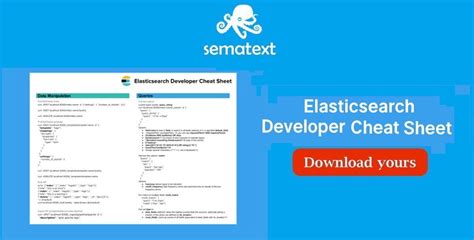 Elasticsearch Developer Cheat Sheet Sematext
