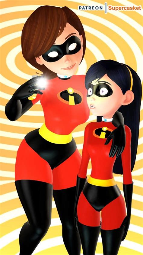 Elastigirl ponders why one of Screenslaver's monitors was tuned into her suit cam. Just as she figures out the pizza delivery guy was hypnotized by screens built into glasses, Evelyn puts a pair of hypno-goggles on her. Elastigirl wakes up with the goggles turned off, realizing she has been captured by Evelyn.