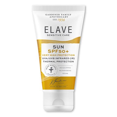 Elave Sensitive Sun SPF 50+ High Protection ingredients …