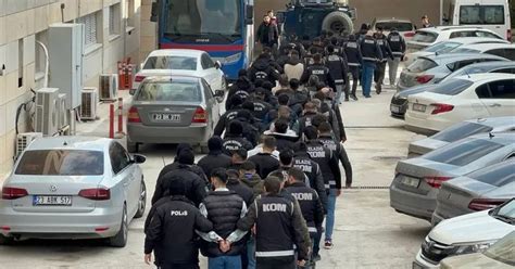 Elazığ'da 'Kafes-37' operasyonu: 35 şüpheli adliyede