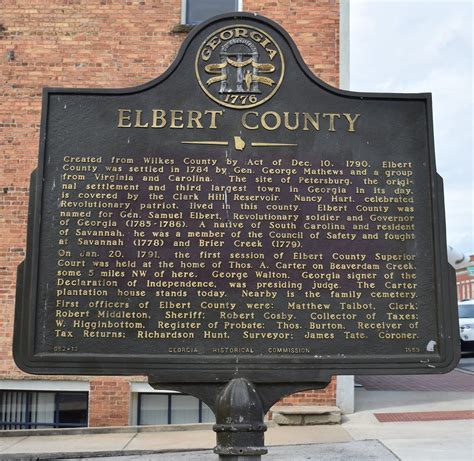 Elbert County Georgia
