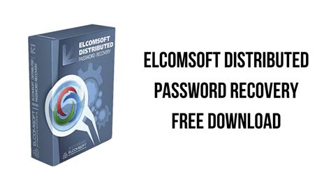 ElcomSoft Distributed Password Recovery - Free Download Manager