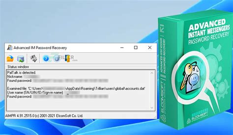 Elcomsoft Advanced Instant Messengers Password Recovery 
