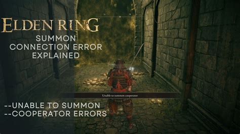 Elden Ring Connection Error When Summoned [SOLVED