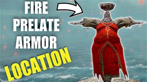 Elden Ring Fire Prelate Armor Set Location & Prelate