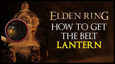 Elden ring belt lantern. There's a lantern you can wear on your waist, so you can use both hands. On the most Southwestern part of Limgrave there's a shack with a Grace outside of it, in that shack is a yellow Santa Merchant who sells a Lantern item, that when used equips a lantern to your characters waist, instead of using a torch in your offhand. I put it in one of ... 