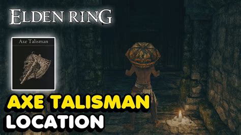  In this guide we will show you where to find the Axe Talisman, this talisman will boost your charged attacks in Elden Ring.-----... . 