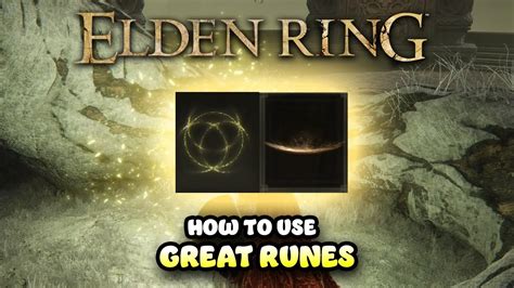 Mar 5, 2022 ... In this Elden Ring guide, I'll explain how you can start using a Great Rune and enjoy the buff benefits. The Great Rune buff maintains until .... 