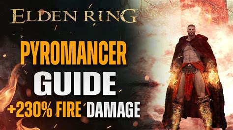 4.3K. 202K views 2 years ago. The best Faith Fire Build you need to see, this is a complete guide on how to build and play a Pyromancer class in Elden Ring. It's the most …. 