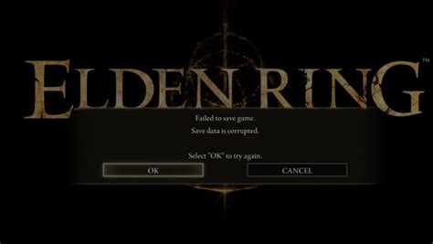 Elden ring save data corrupted.  Right click on &ldquo;Elden Ring&rdquo; in y...