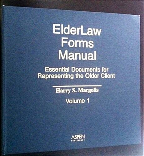 Elder law forms manual by harry s margolis. - Amar bersani esercizi di analisi matematica.
