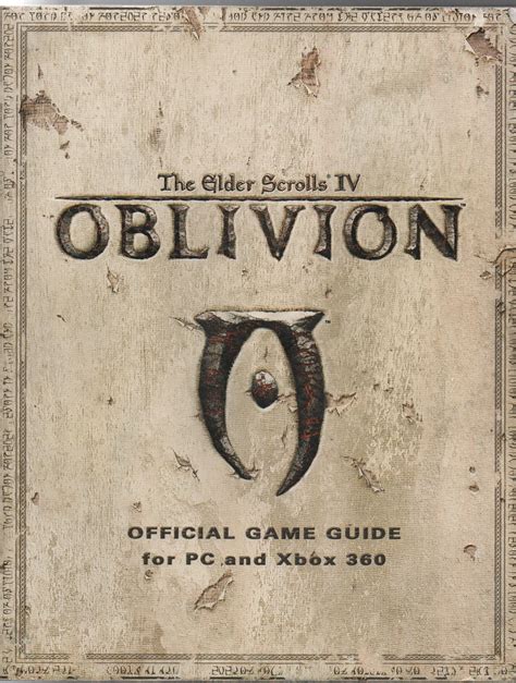 Elder scrolls iv oblivion official game guide free download. - John deere shop manual for 520.