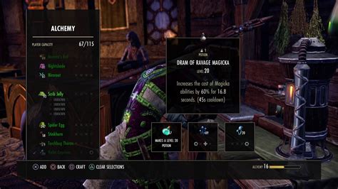 Here been all of that reagent order to make ESO dram of Raid Magicka. Skip to item. coquette-concept.com "Sharing My Cash With the World." Elder Coils Virtual My Toggle. Features Menu Toggle. theoryCRAFTING; Pleasing To Tamriel; Calendars Menu Toggle. NA Menu Toggle. ESPO Pledges (NA Megaserver) Calendar-NA-Pacific;. 