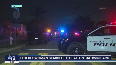 Elderly woman stabbed to death in Baldwin Park
