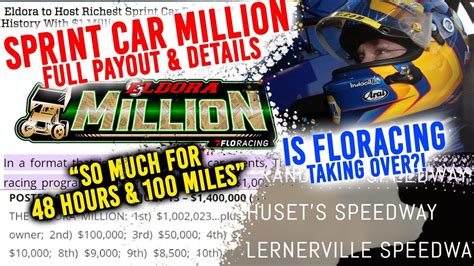 Camping for the Eldora Million has been sold out for months. Between Thursday night’s Eldora Million and the $175,000 to win King’s Royal Saturday night, the total purse for the weekend’s racing exceeds $2 million. For Stewart, it’s more about making history than it is the financial aspect. “It’s more for the history, in all honesty.. 