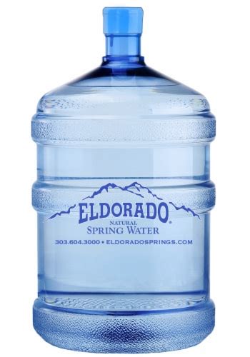 Eldorado water. PET is BPA free, lightweight, durable, and doesn’t pose the shatter risk of glass. Its disadvantages are that it can be prone to leaking and is not as aesthetically pleasing as some other forms of packaging. Currently, our water is available in PET containers of five sizes: 5 gallons, 1.5 liters, 1.0 liters, 24 ounces, and 0.5 liters. 