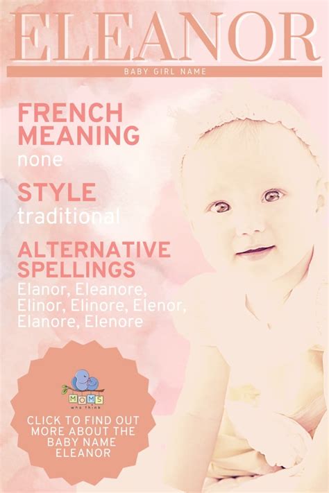 Eleanor Name Meaning, Origin, Popularity, Girl Names Like Eleanor ...