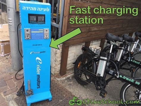 Electric Bicycle Charging Station – Found One!