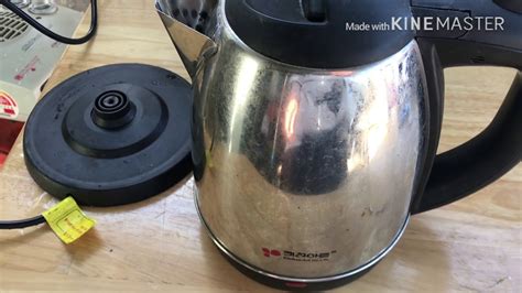 Electric Kettle Repair - How to fix an electric kettle - YouTube