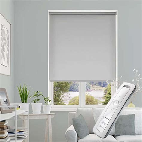 Electric blackout blinds. Grandekor Motorized Roller Shade with Remote Control,Motorized Blinds 100% Blackout Electric Shades, Cordless Window Blinds Shades for Bedroom Living Room Office,White,W34 xH72. Options: 25 sizes. 4.1 out of 5 stars. 286. $76.29 $ 76. 29. 25% coupon applied at checkout Save 25% with coupon. 