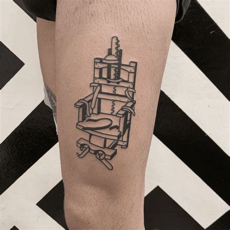 Electric chair tattoo. The Electric Chair was established in January, 1999. We’ve been committed to providing the cleanest and most comfortable tattoo studio in Houston. 