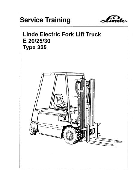 Electric forklift linde e20 service manual. - Neca manual of labor units download free.