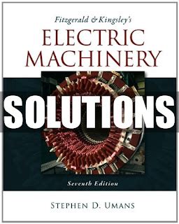 Electric machinery 5th fitzgerald solution manual. - Ge spectra glass top range manual.