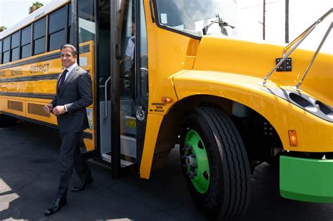 Electric school buses, pesticides and oil wells: New environmental laws coming to California