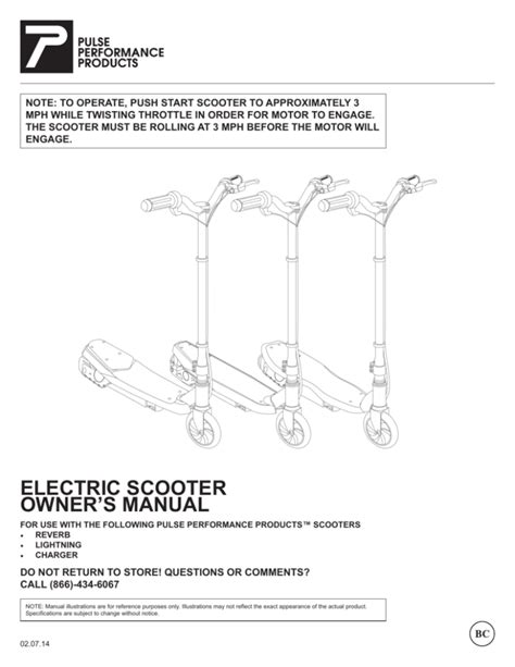 Electric scooter rally 500 owners manual. - Descubrimiento en el mar de papel.
