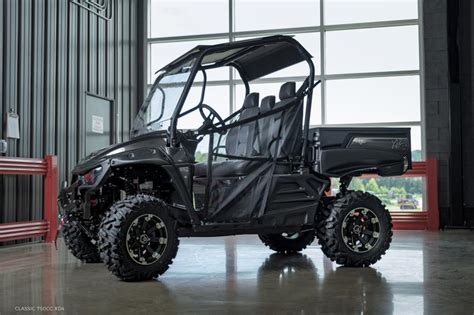 Electric side by side. Vanderhall Motor Works offers a UTV / ATV all electric off-road side by side. The Brawley™ will feature seating for four adults, a fully enclosed heated and air-conditioned cabin with optional sky roof. Vanderhall Motor Works offers a UTV / ATV all electric off-road side by side Utility Vehicles. The Brawley™ will feature seating for four ... 