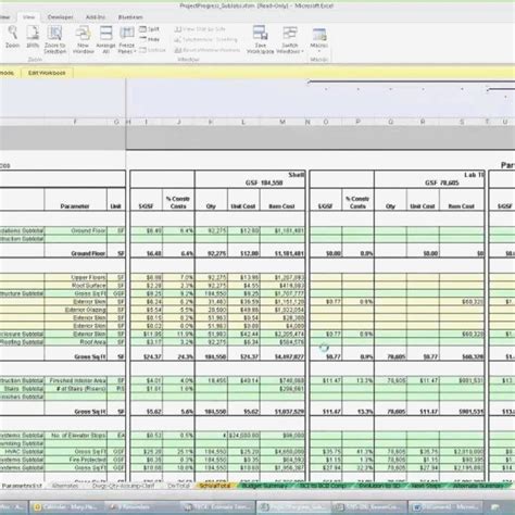 Electrical Estimating Excel Spreadsheet throughout Excel Estimating