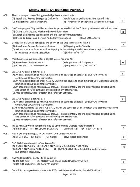 Electrical Objective Question Paper