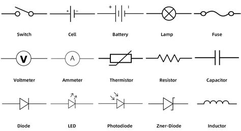 Electrical Schematic Symbols CircuitsTune