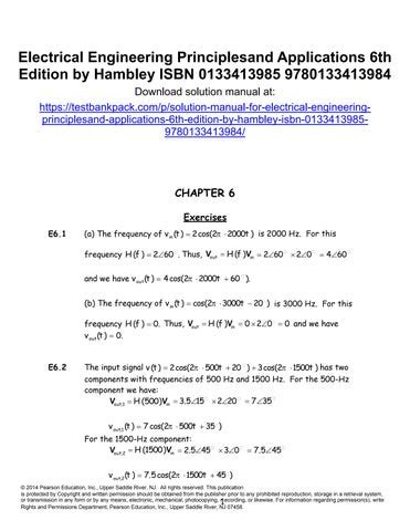 Electrical engineering hambley 6th instructor solution manual. - Ford 445d tractor loader special order operators manual.