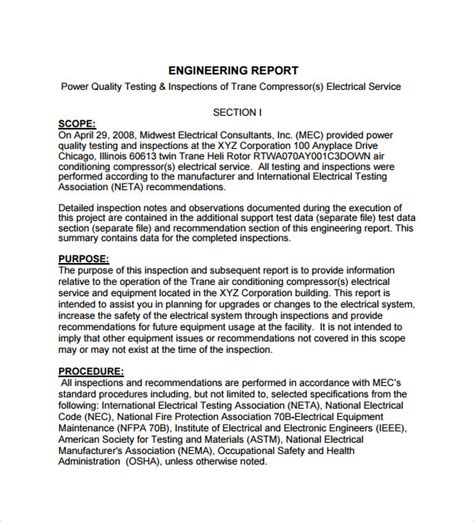 Electrical engineering report. doc), PDF File (.  The role involves power sys...