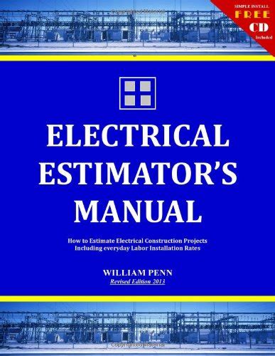 Electrical estimators manual by william penn. - The concise sleep medicine handbook essential knowledge for the boards and beyond.