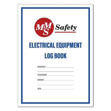 Electrical log book format.  Electrical safety is one of the most important .  Date: Ele...